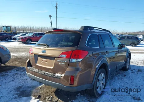 2011 Subaru Outback 2.5I Premium from USA, damaged, VIN 4S4BRBCC3B3387155